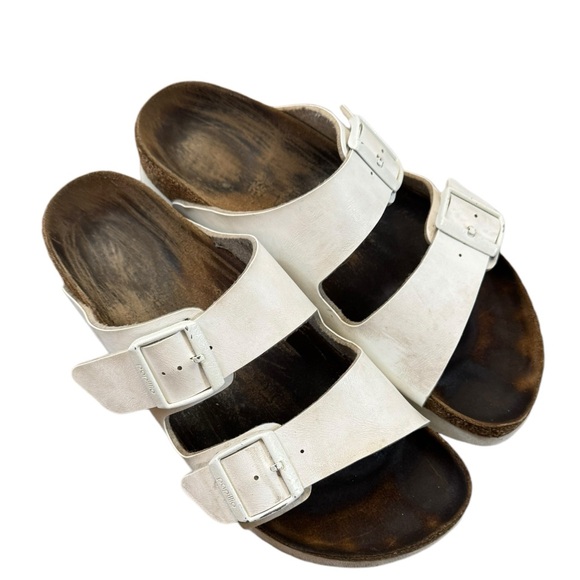 Birkenstock Papillio Arizona Platform WHITE Vegan 40 - Picture 8 of 8